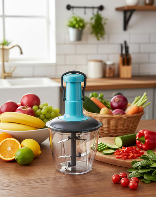 Manual Fruit & Vegetable Chopper For Kitchen – Fast & Effortless Cutting