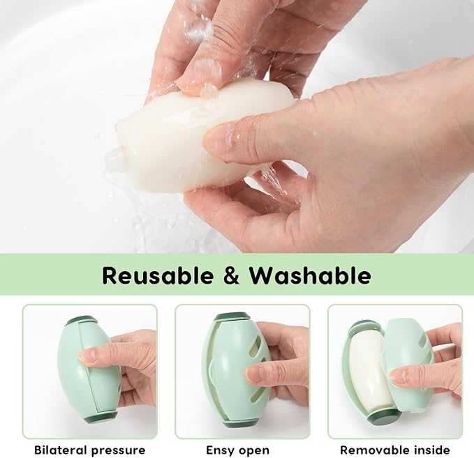 Portable Silicone Lint Roller – Quick Lint, Dust & Hair Remover (Reusable)
