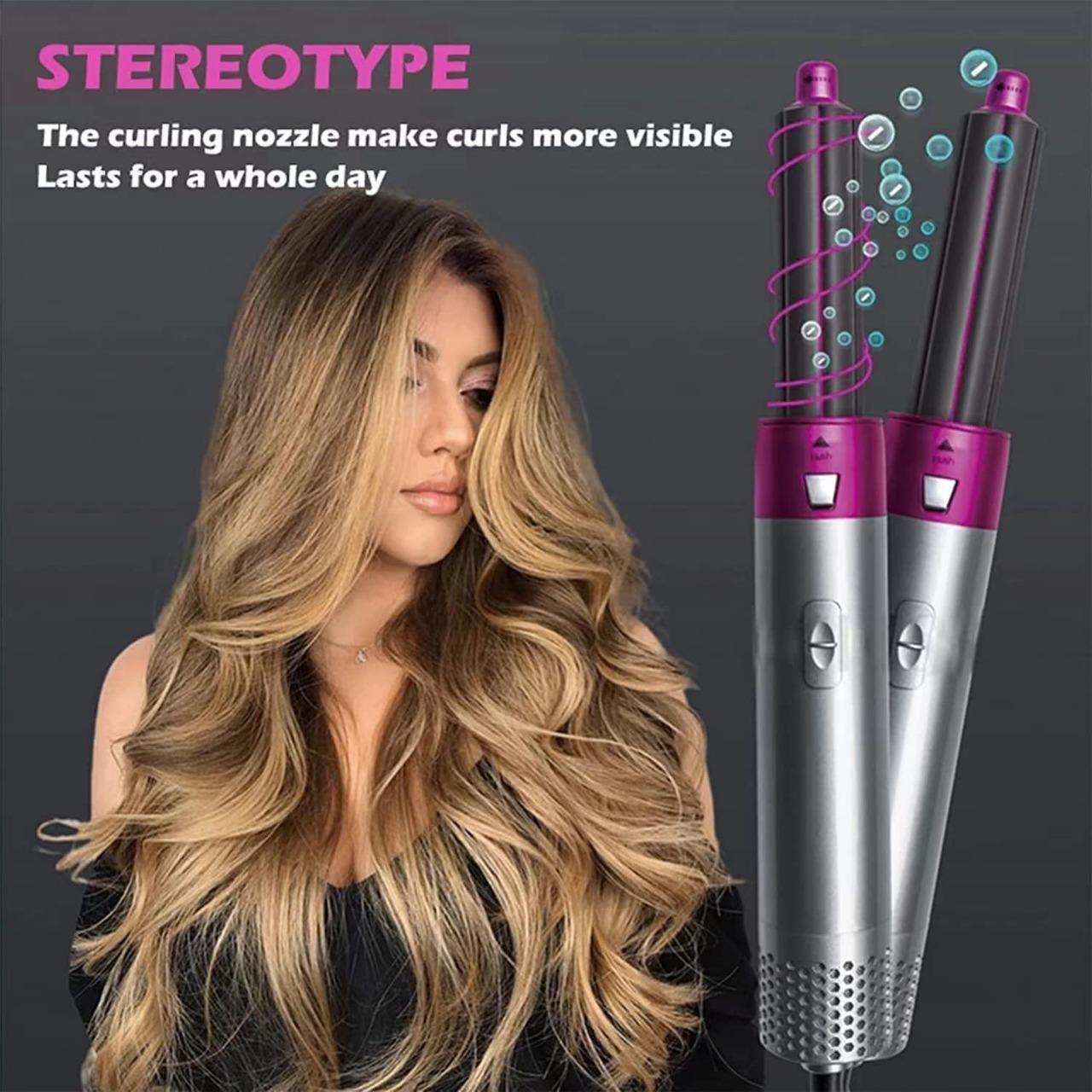 5-in-1 Hair Styler With Auto Curling – Professional Salon Finish at Home