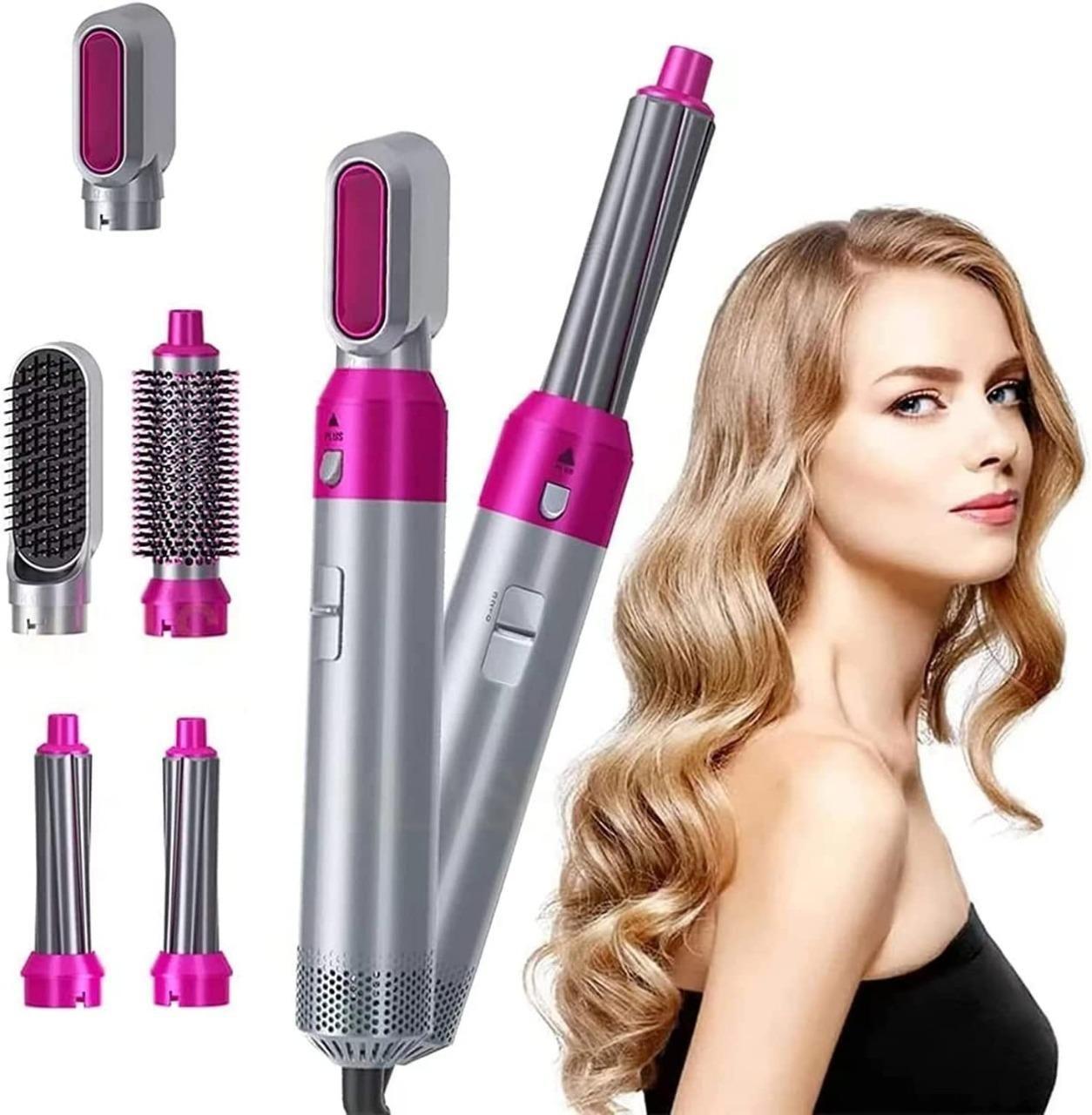 5-in-1 Hair Styler With Auto Curling – Professional Salon Finish at Home