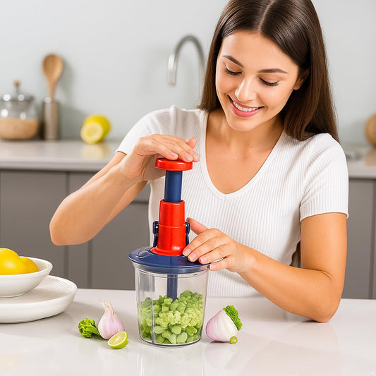 Manual Fruit & Vegetable Chopper For Kitchen – Fast & Effortless Cutting