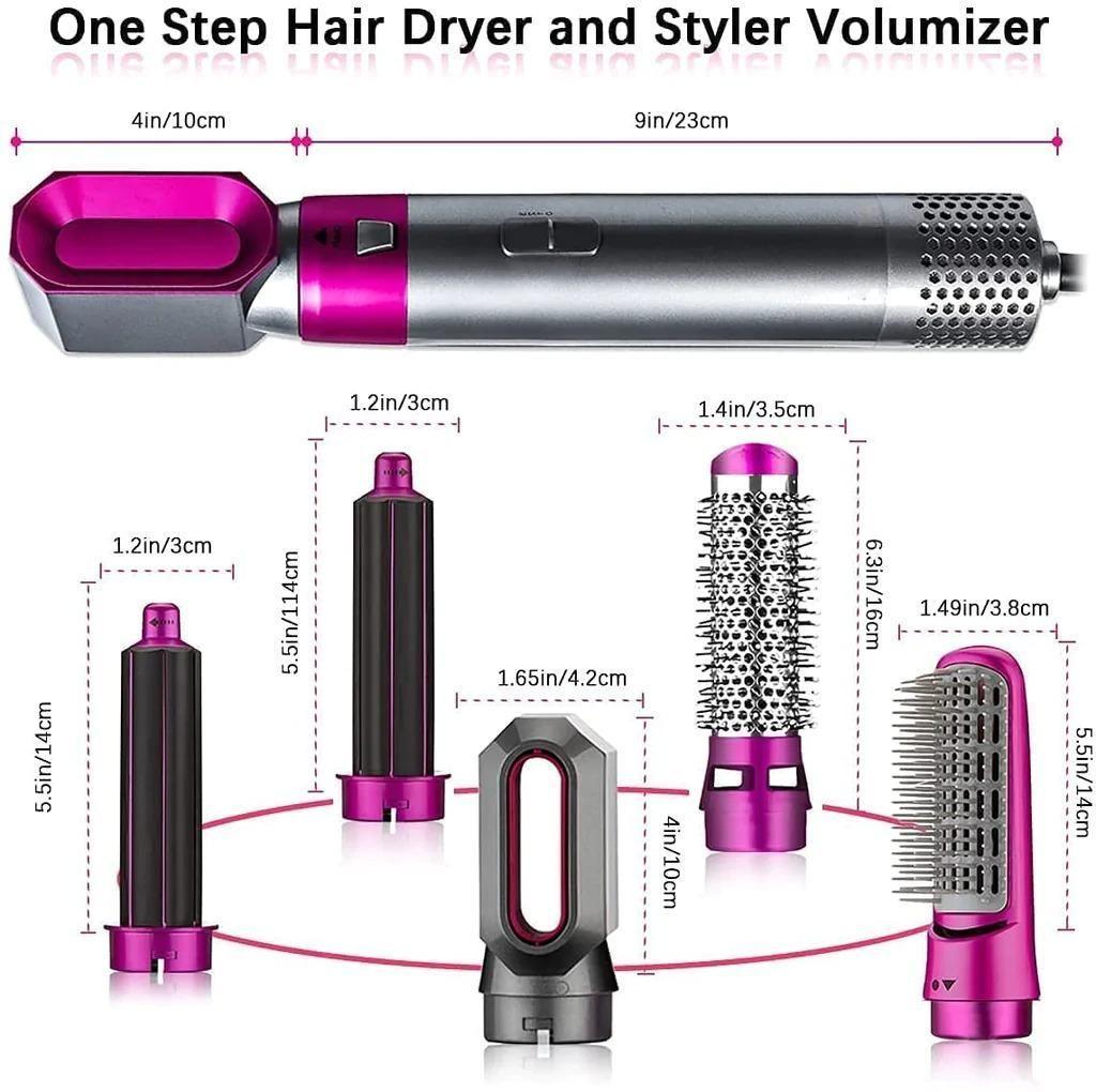 5-in-1 Hair Styler With Auto Curling – Professional Salon Finish at Home