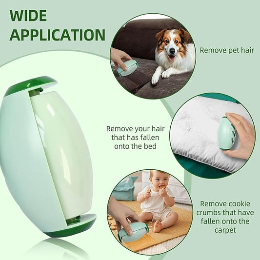 Portable Silicone Lint Roller – Quick Lint, Dust & Hair Remover (Reusable)