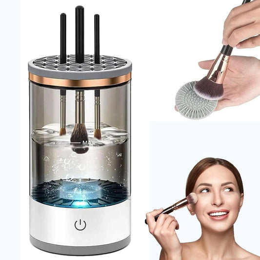 Automatic Makeup Brush Cleaner – Mini Washing Tub for Deep Cosmetic Cleaning