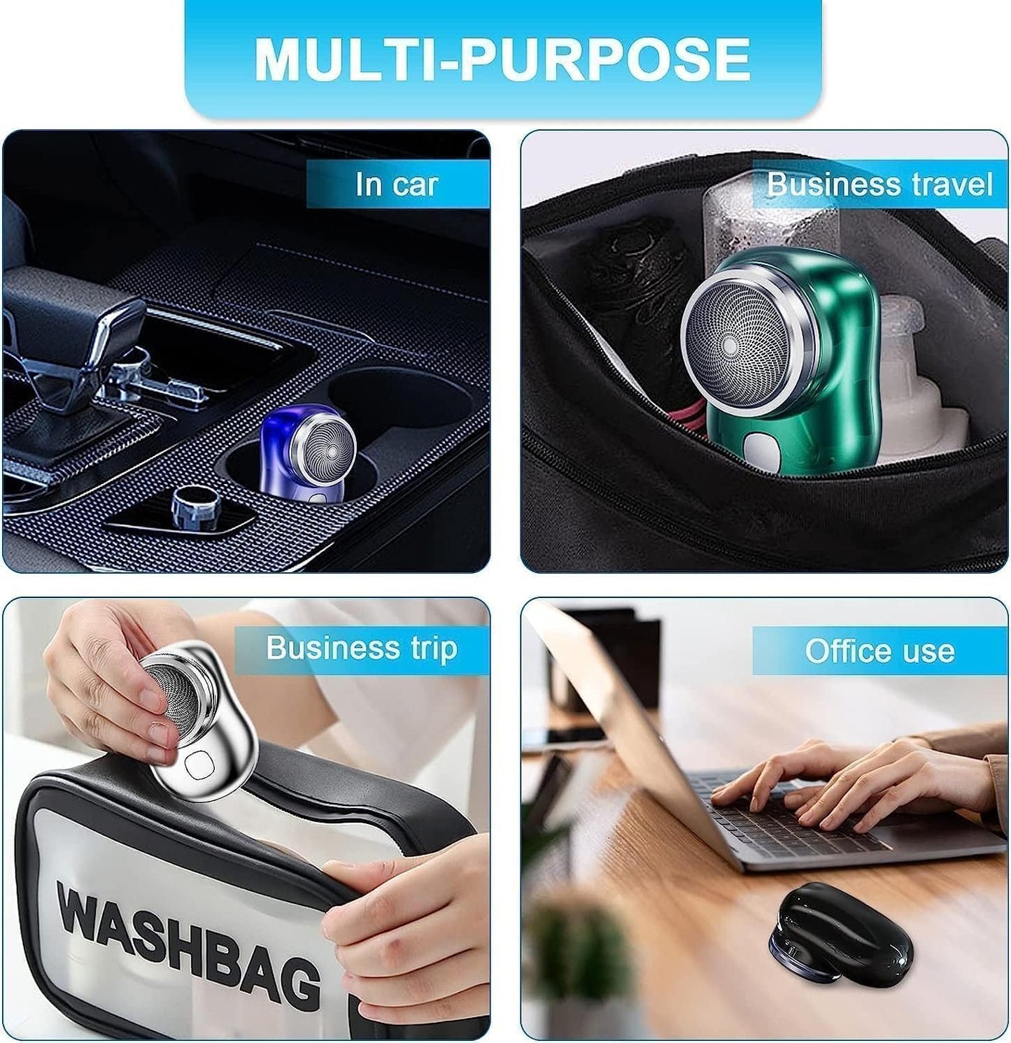Mini Portable Rechargeable Trimmer – Clean Shave Anywhere